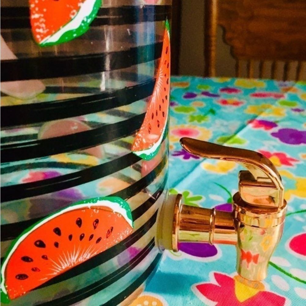 Watermelon Pattern Beverage Container - Picture 4 of 6